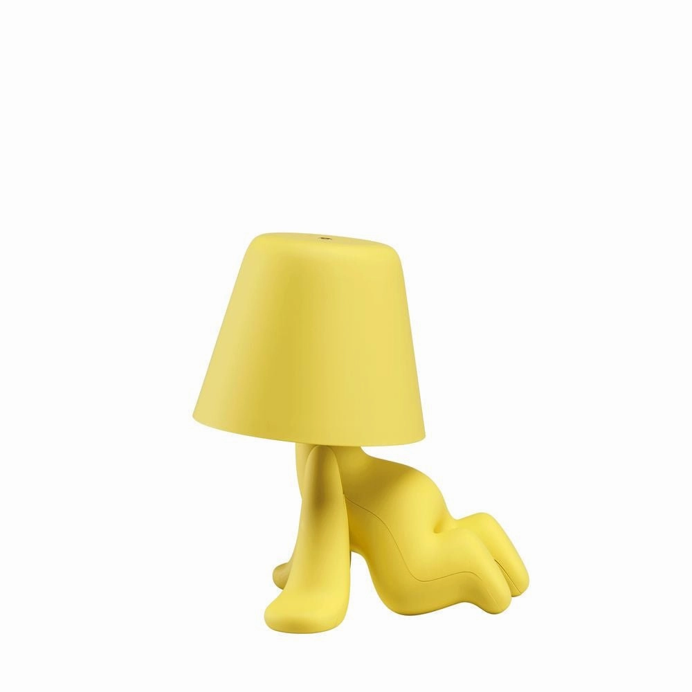 Qeeboo Sweet Brothers Table Lamp Ron, Yellow