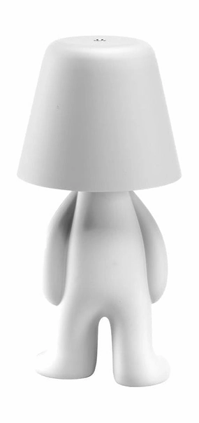Qeeboo Sweet Brothers Table Lamp Tom, White designer outdoor lamp