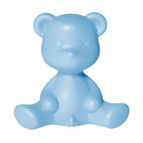 Qeeboo Teddy Boy Table Lamp With Cable, Light Blue Louis Poulsen chandelier