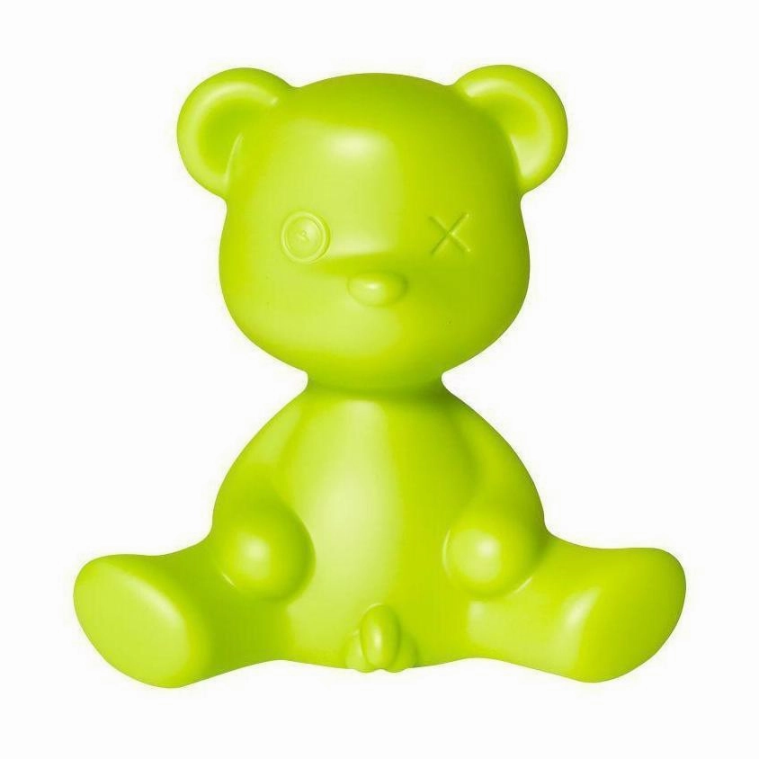 Qeeboo Teddy Boy Table Lamp With Cable, Light Green designer outdoor lamp