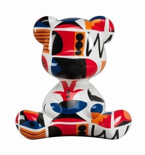 Qeeboo Teddy Girl Edition Oggian Hvid Led Rechargable Table Lamp designer outdoor lamp