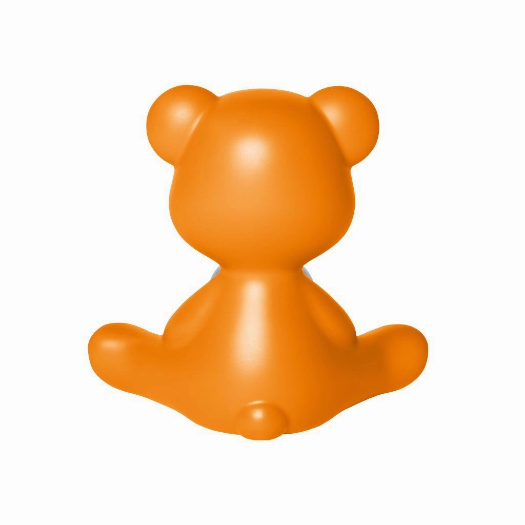 Qeeboo Teddy Girl Led Rechargeable Table Lamp, Orange