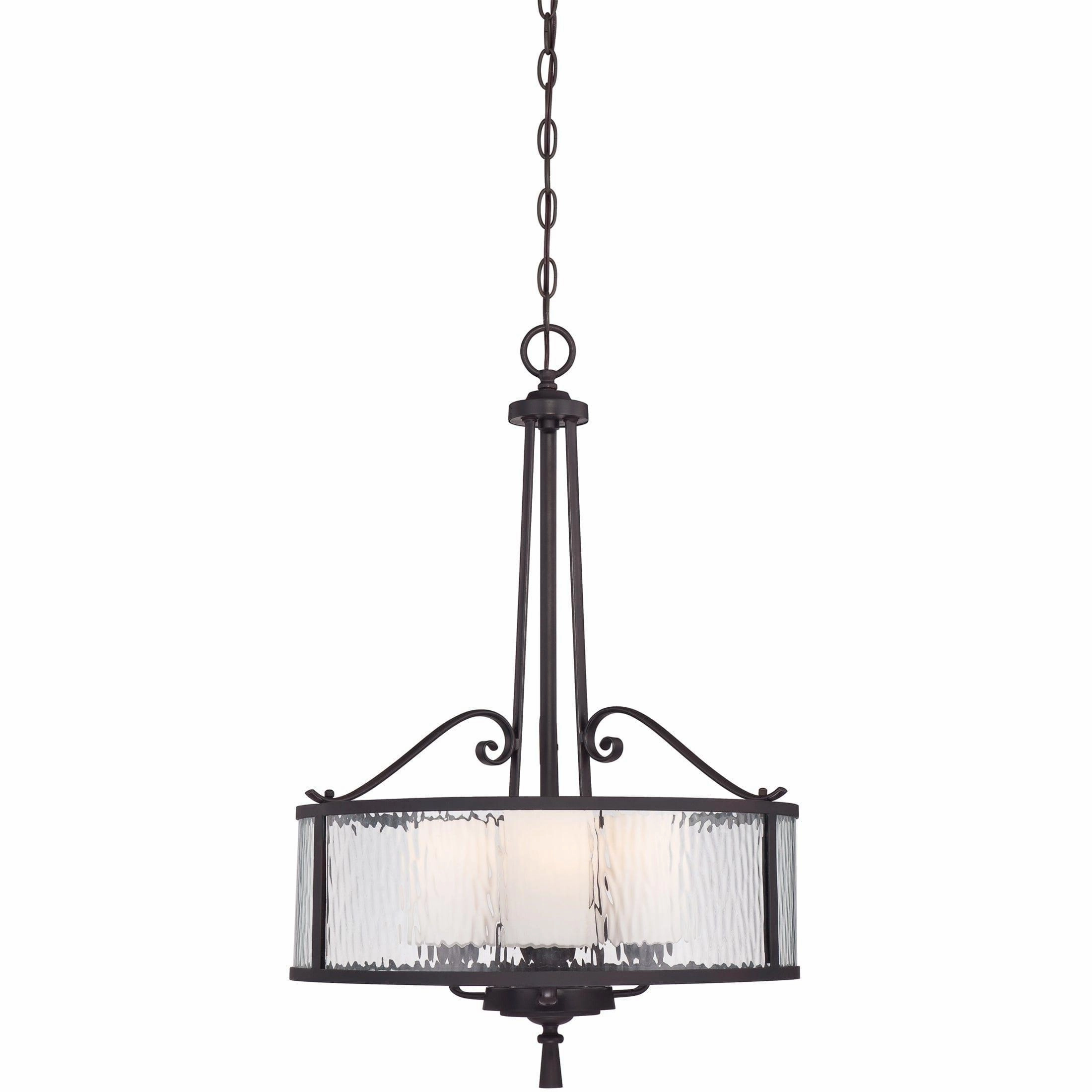 Quoizel Adonis 3 Light Dark Cherry Pendant Ceiling Light minimalist ceiling light