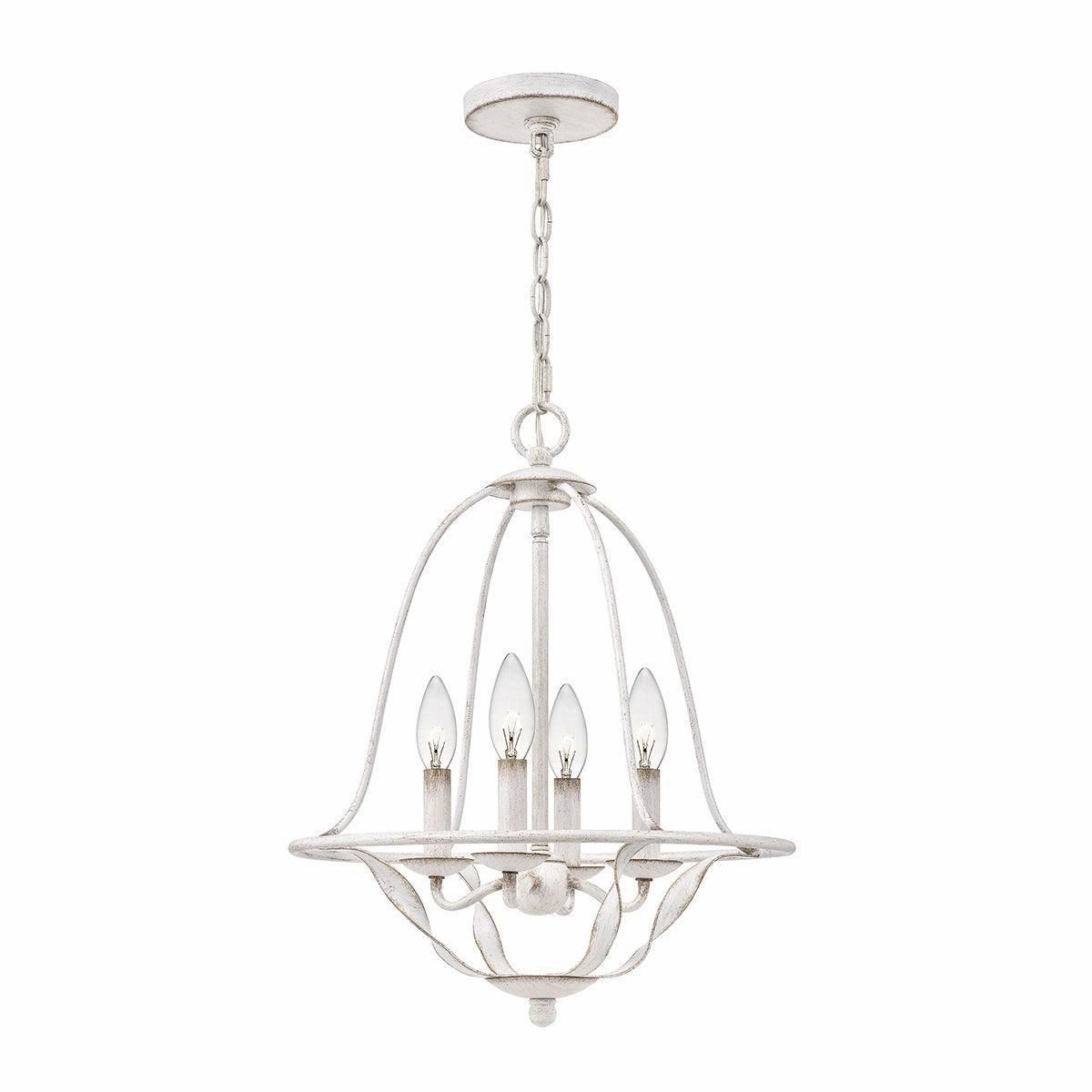 Quoizel Bradbury 4 Light Antique White Ceiling Pendant modern ceiling lamp