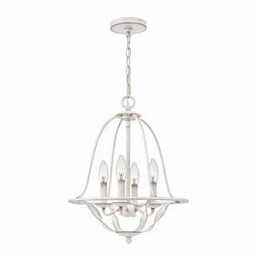 Quoizel Bradbury 4 Light Antique White Ceiling Pendant modern ceiling lamp