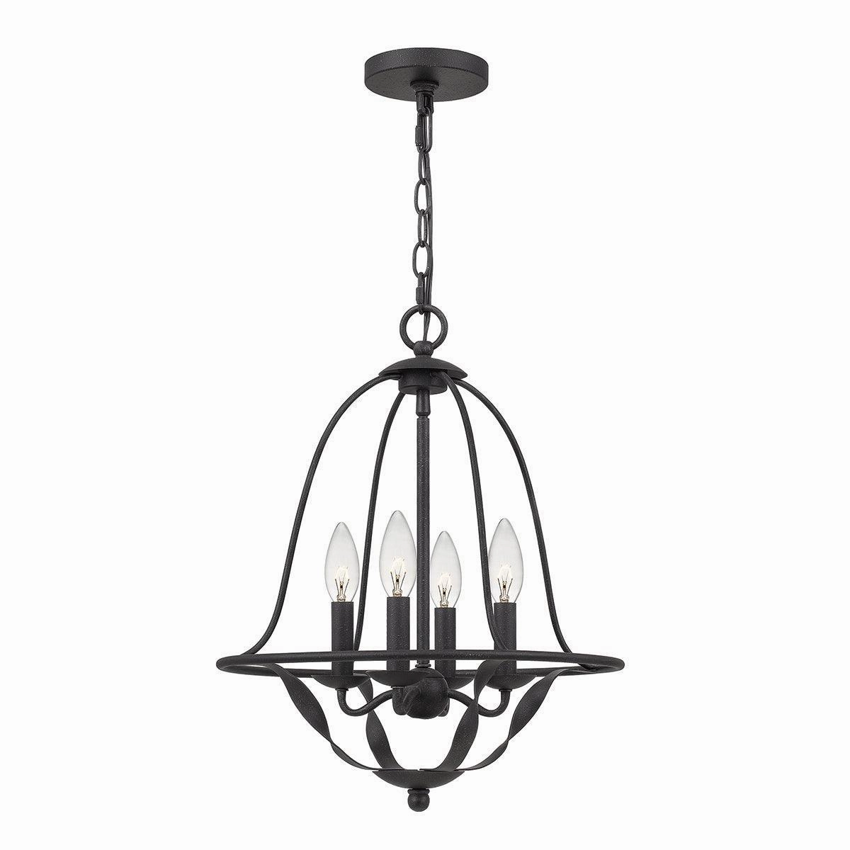 Quoizel Bradbury 4 Light Grey Ceiling Pendant modern ceiling lamp