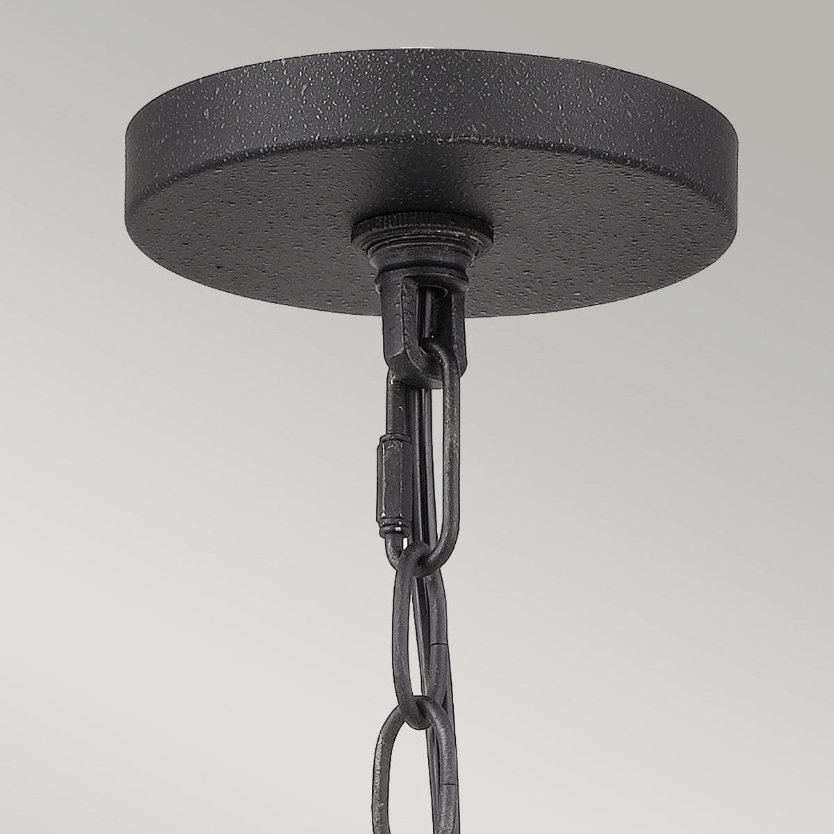 Quoizel Bradbury 4 Light Grey Ceiling Pendant