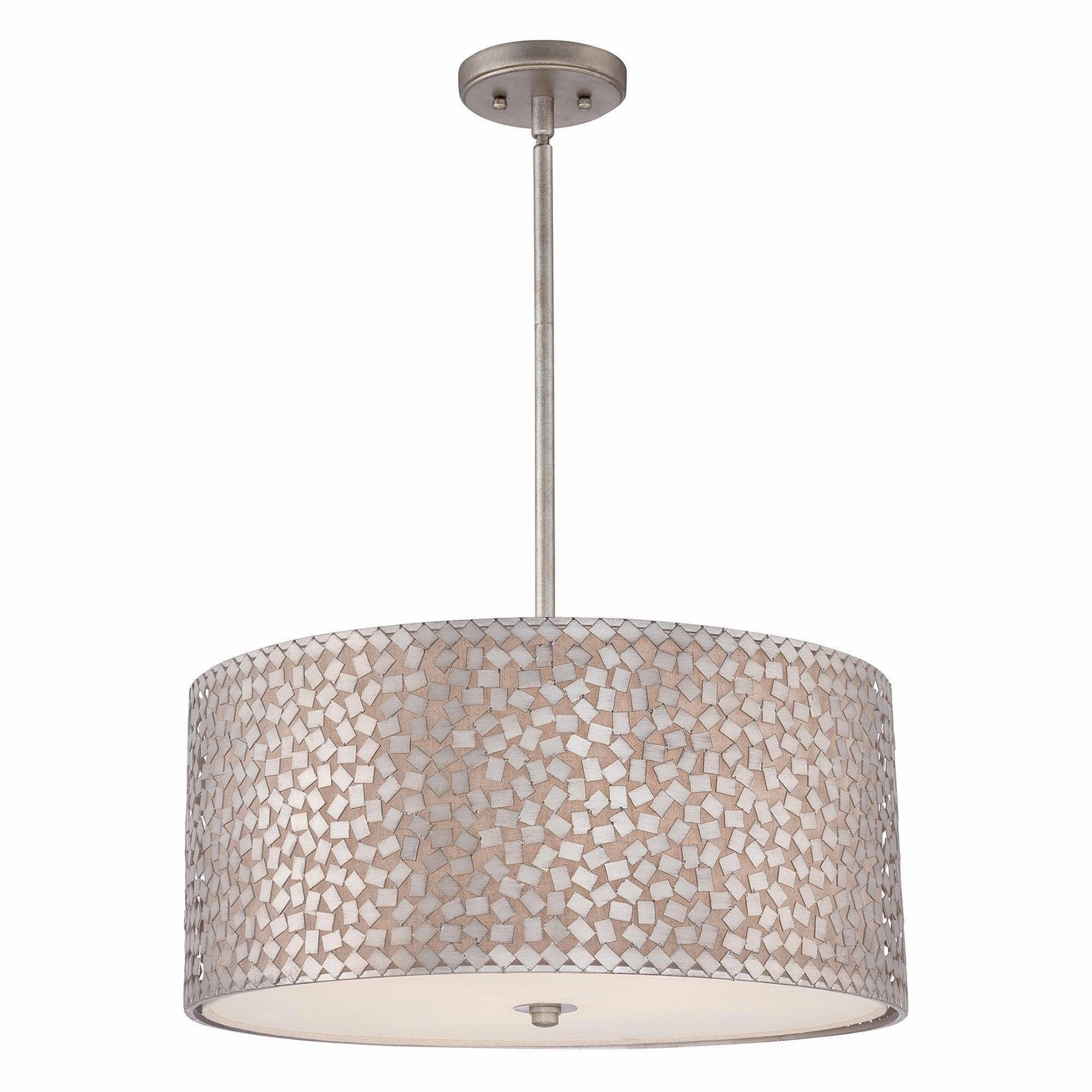 Quoizel Confetti Large Old Silver Pendant Ceiling Light modern ceiling lamp