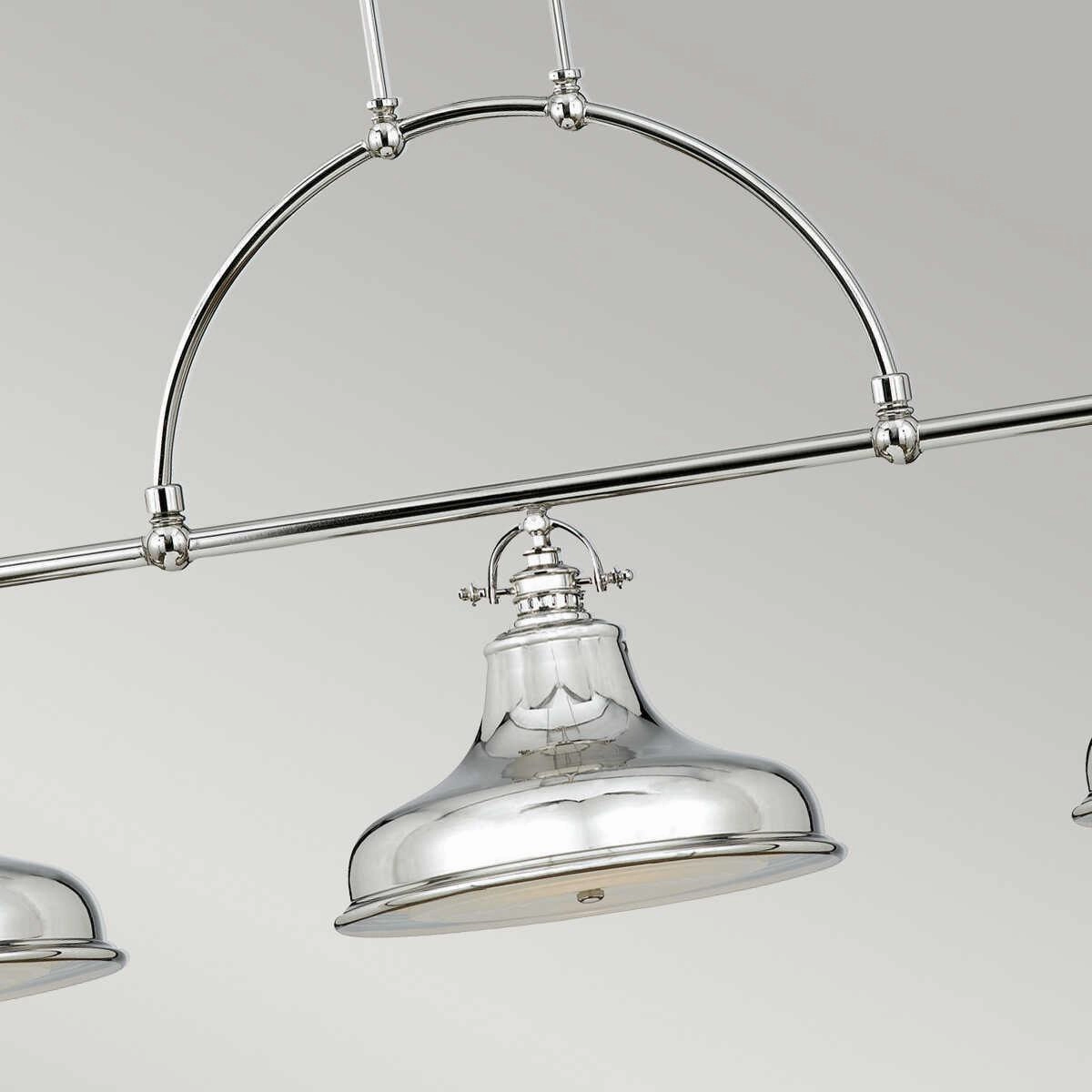 Quoizel Emery Silver Island Ceiling Light