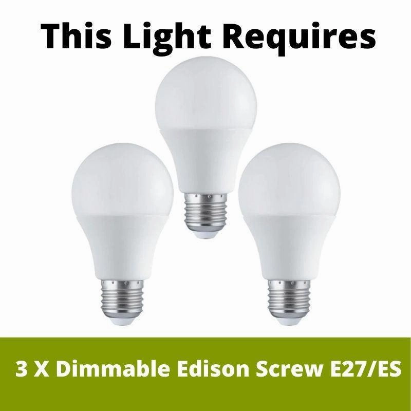 Quoizel Griffin Nickel 3 Light Ceiling Semi-Flush