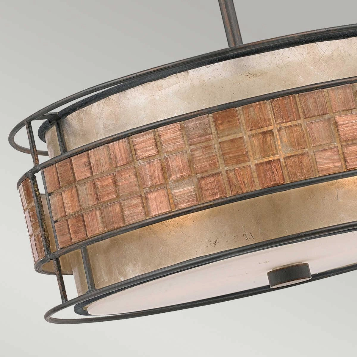 Quoizel Laguna Copper Mosaic Pendant Ceiling Light