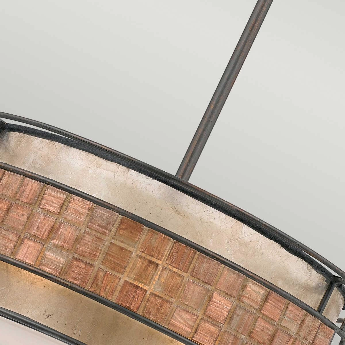 Quoizel Laguna Copper Mosaic Pendant Ceiling Light