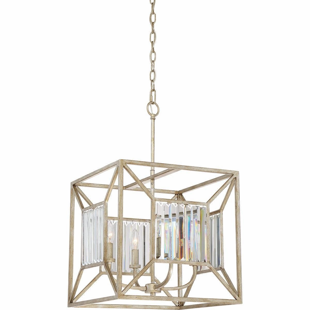 Quoizel Lakeside 4 Light Gold Ceiling Pendant minimalist ceiling light
