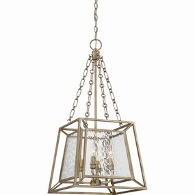 Quoizel Lakeside 4 Light Gold Pendant Ceiling Light minimalist ceiling light
