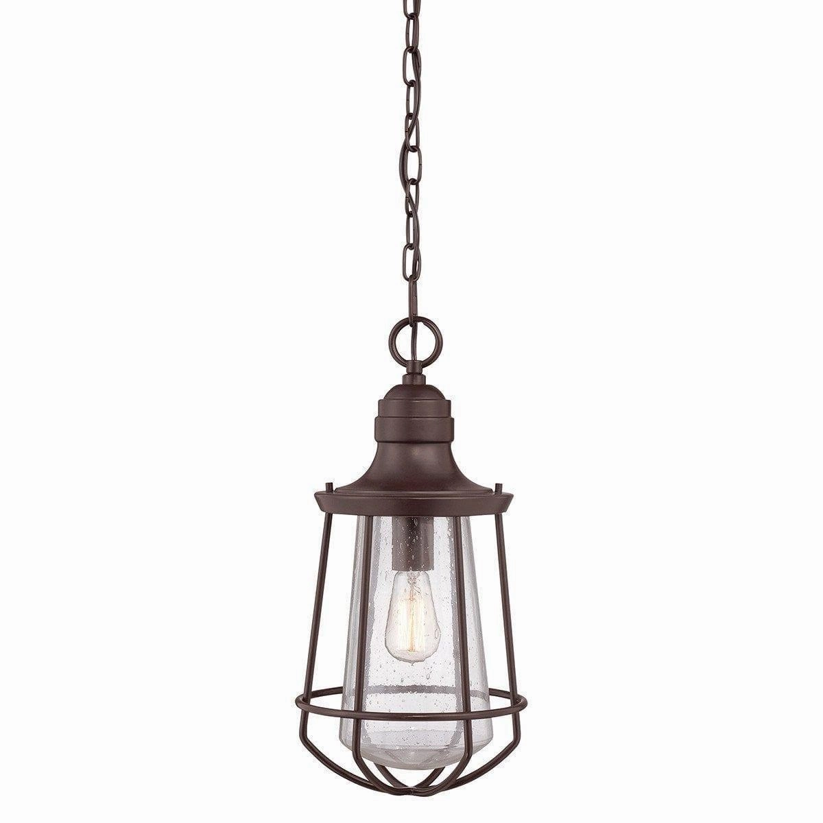 Quoizel Marine Western Bronze Large Outdoor Pendant Light outdoor wall lamp