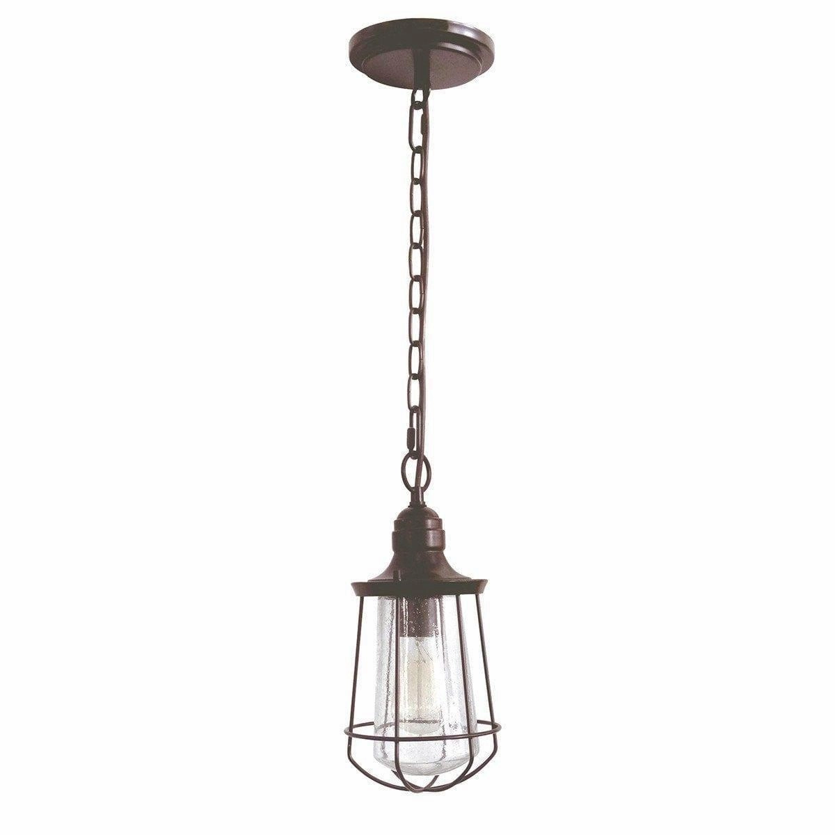 Quoizel Marine Western Bronze Small Outdoor Pendant Light outdoor wall lamp