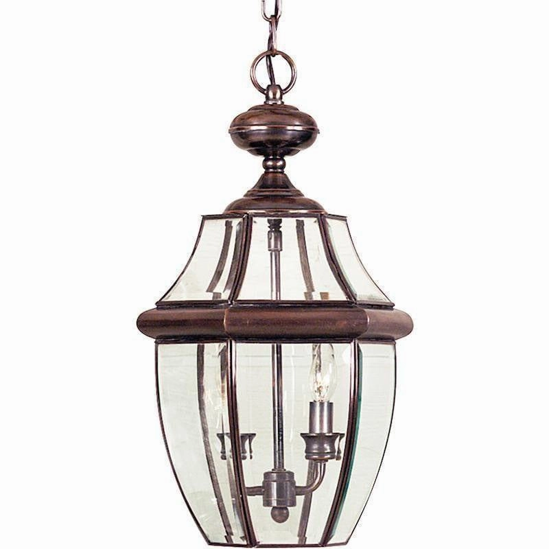 Quoizel Newbury Aged Copper Large Outdoor Pendant outdoor wall lamp