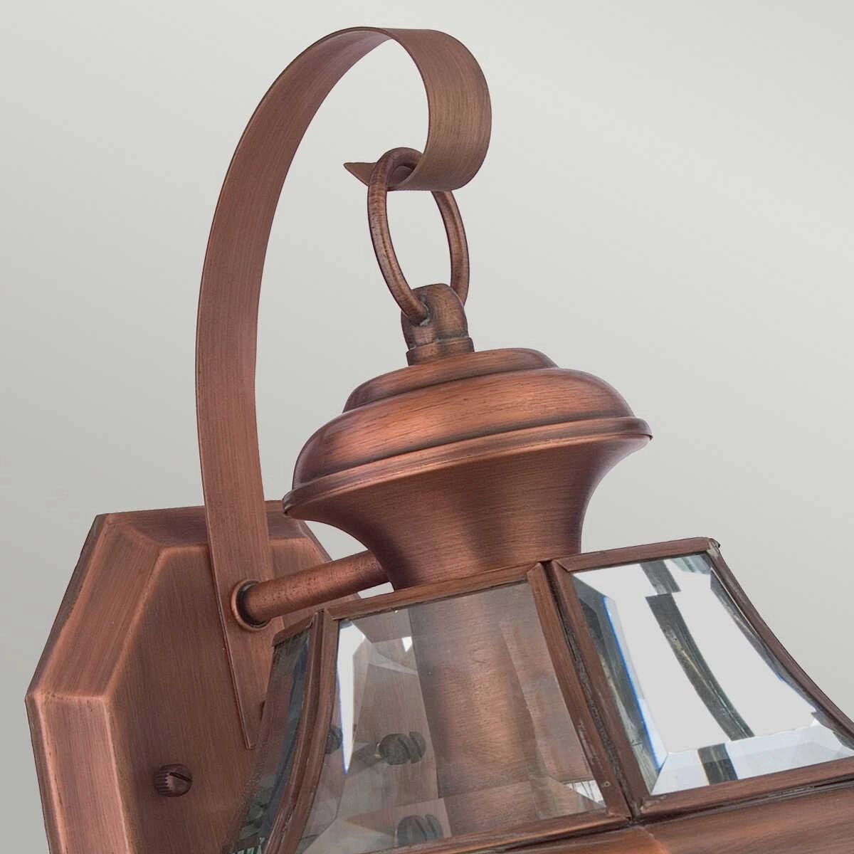 Quoizel Newbury Aged Copper Medium Outdoor Wall Light