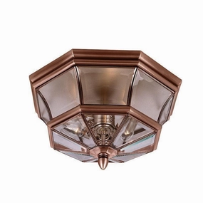 Quoizel Newbury Aged Copper Outdoor Porch Ceiling  Light outdoor wall lamp