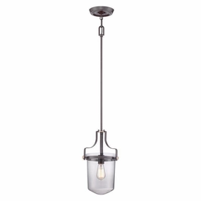 Quoizel Penn Station Bronze Small Ceiling Pendant Light modern ceiling lamp