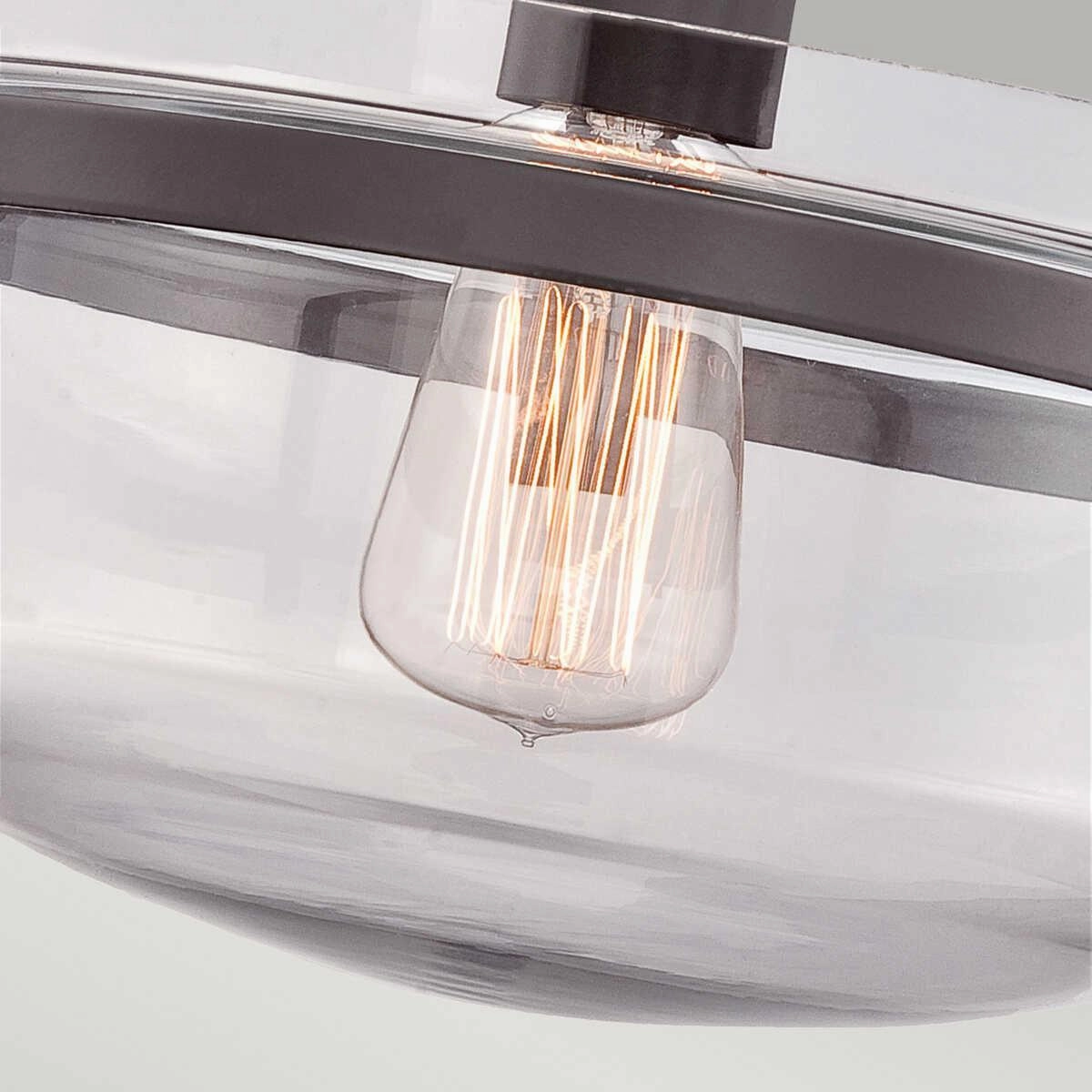 Quoizel Penn Station Western Bronze Ceiling Light