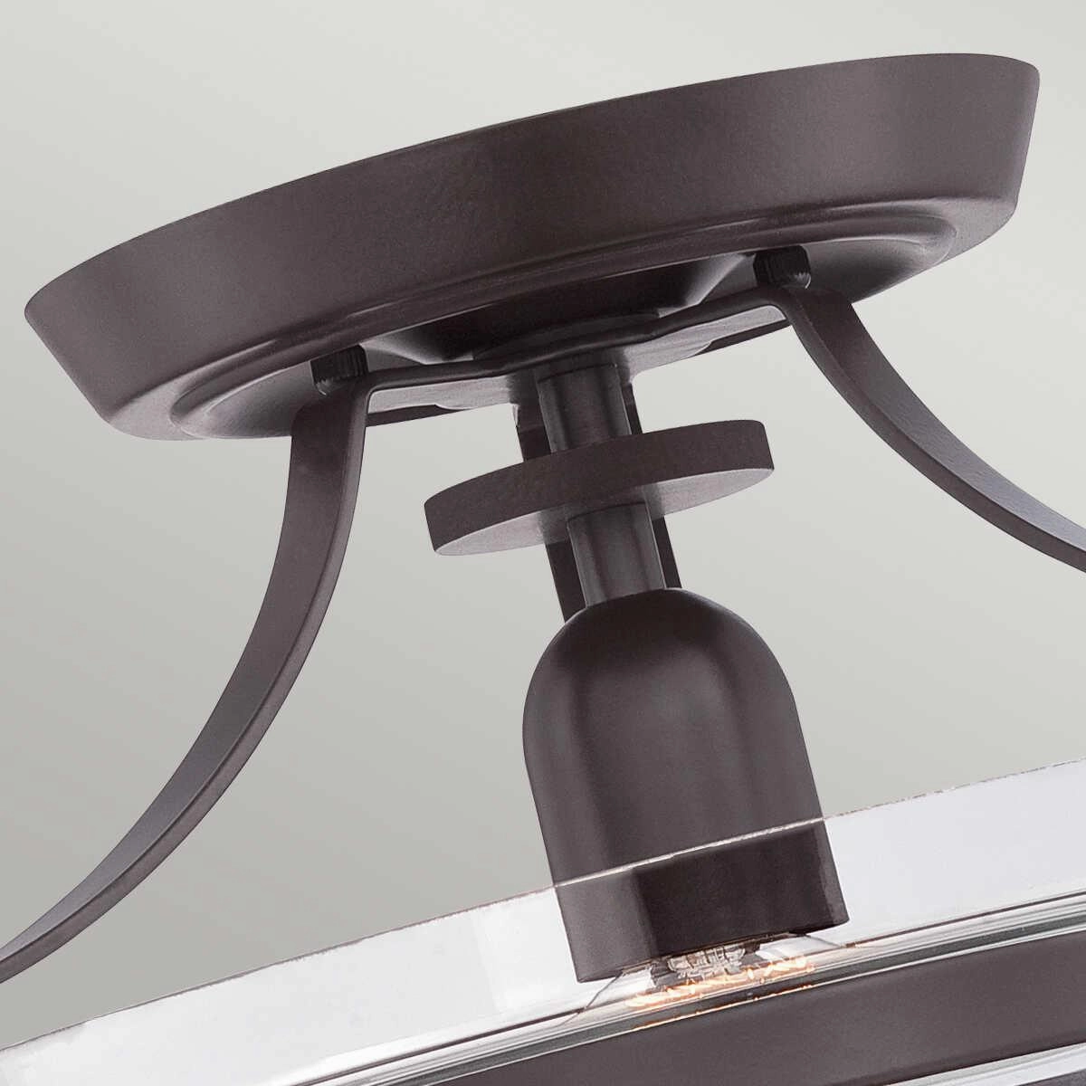 Quoizel Penn Station Western Bronze Ceiling Light
