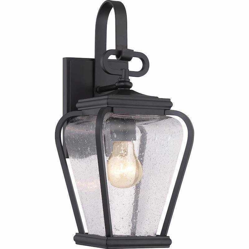 Quoizel Province Outdoor Black Wall Light outdoor wall lamp