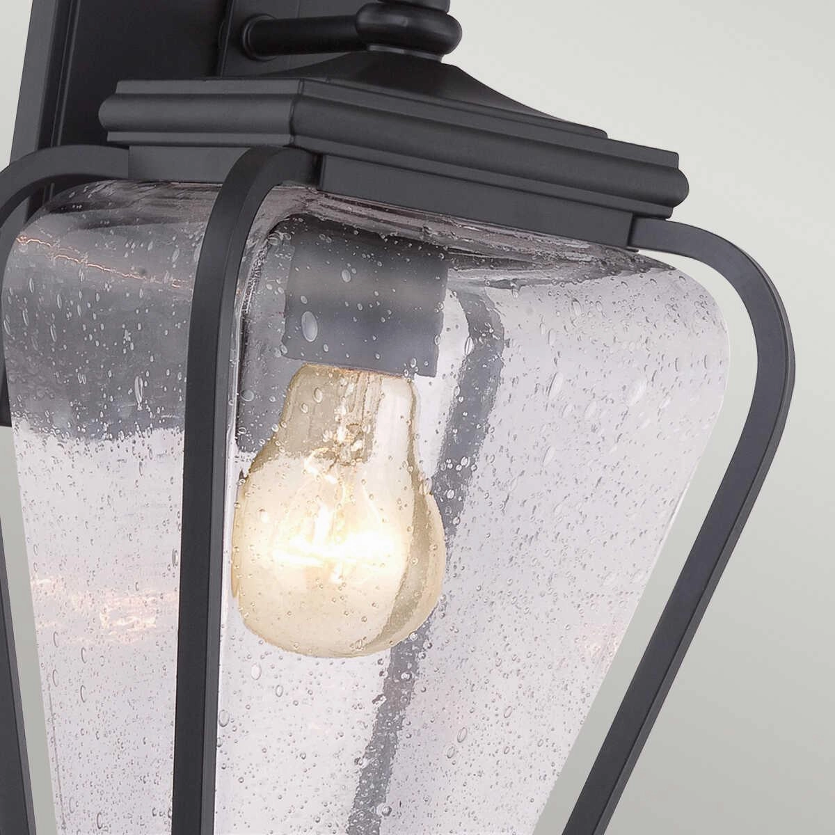 Quoizel Province Outdoor Black Wall Light