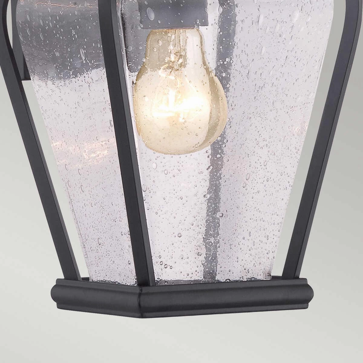 Quoizel Province Outdoor Black Wall Light