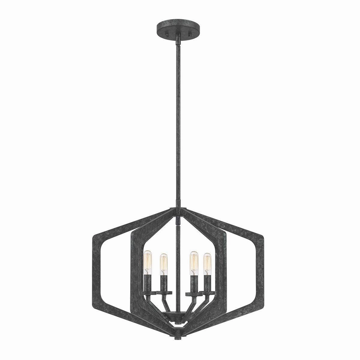 Quoizel Vanguard 4 Light Black Ceiling Pendant modern ceiling lamp