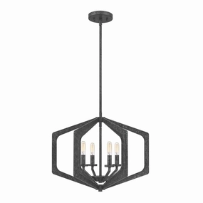 Quoizel Vanguard 4 Light Black Ceiling Pendant modern ceiling lamp