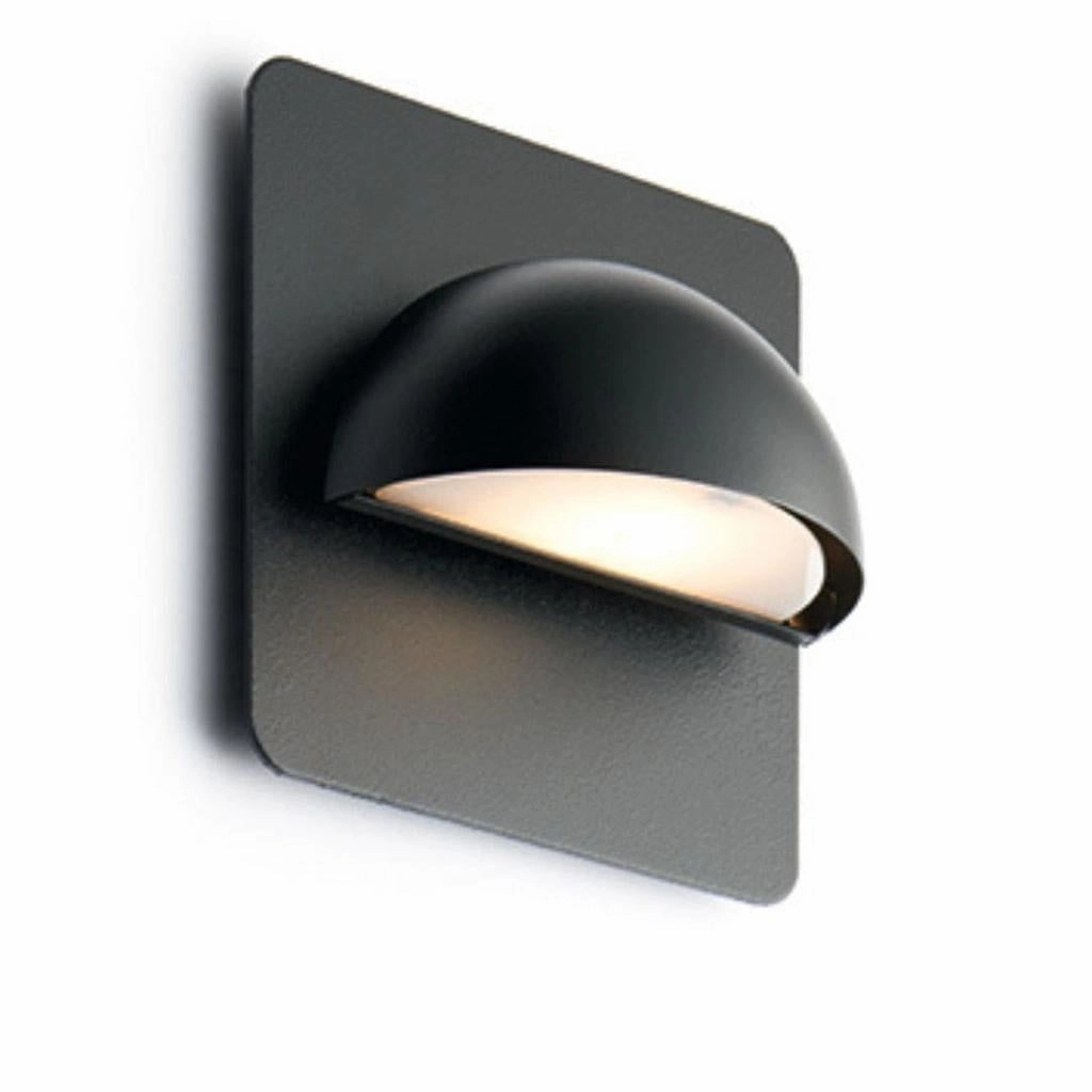 R?rhat Bagplade Sort - Udend?rslampe ambient lighting fixture