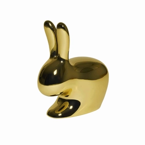 Rabbit Chair Metal Finish indoor ambient light