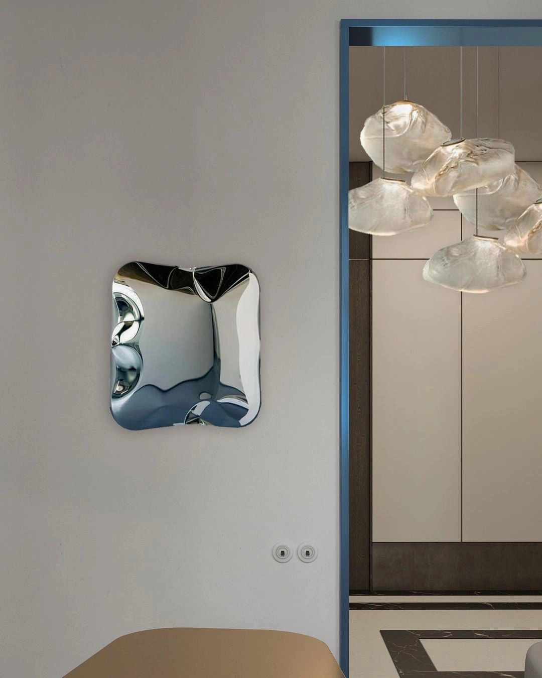 Random 73 Glass Pendant Light
