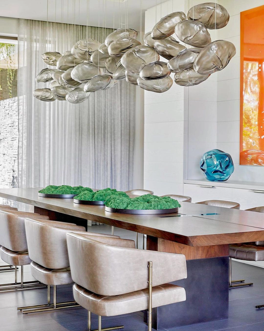 Random 73 Glass Pendant Light