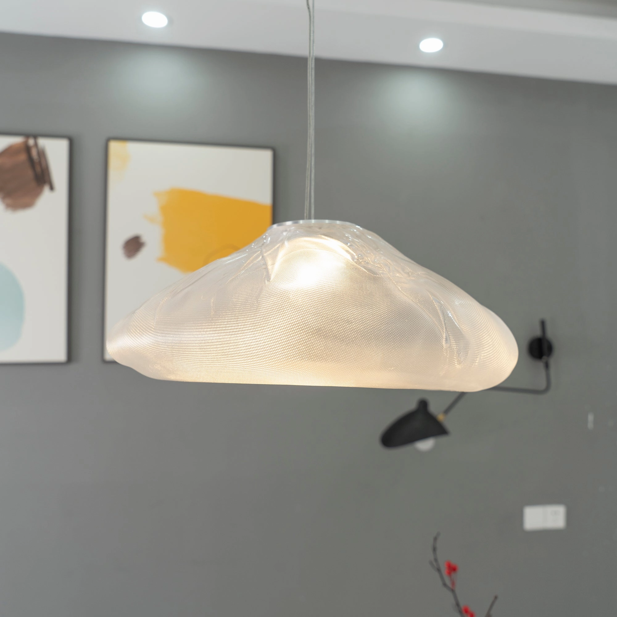 Random 73 Glass Pendant Light