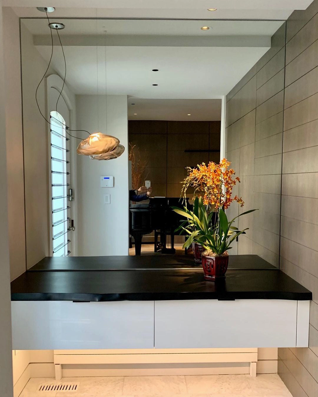 Random 73 Glass Pendant Light