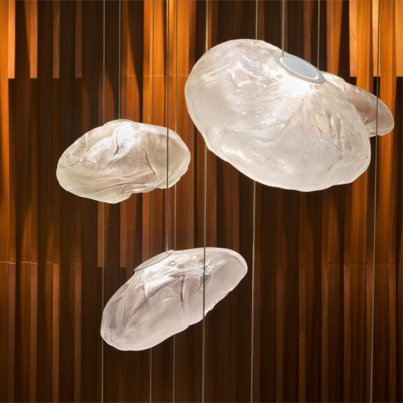 Random 73 Glass Pendant Light