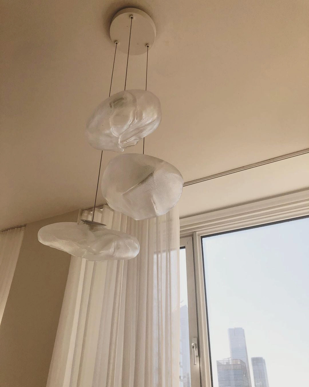 Random 73 Glass Pendant Light