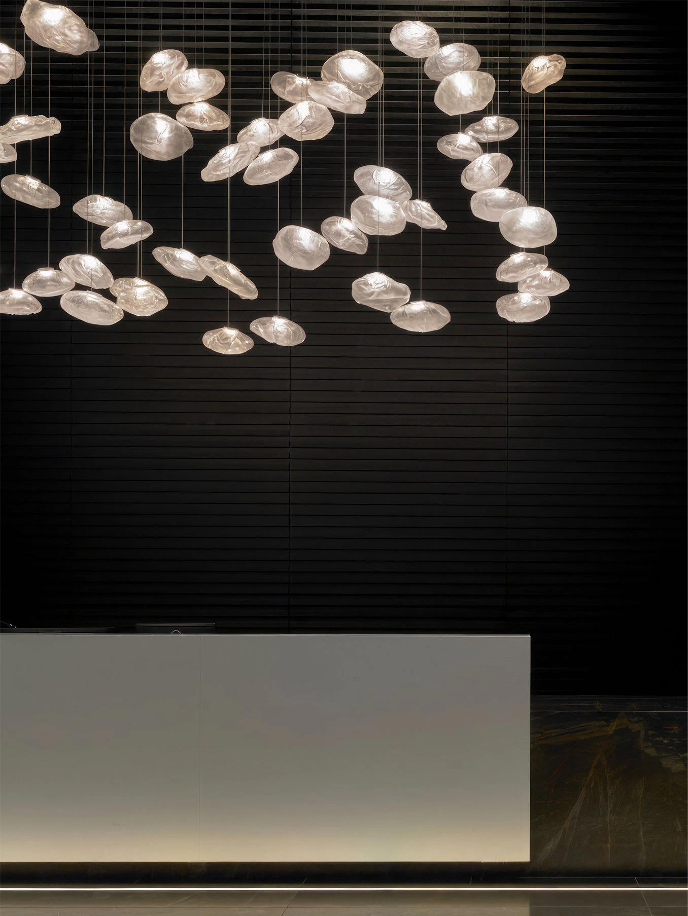 Random 73 Glass Pendant Light