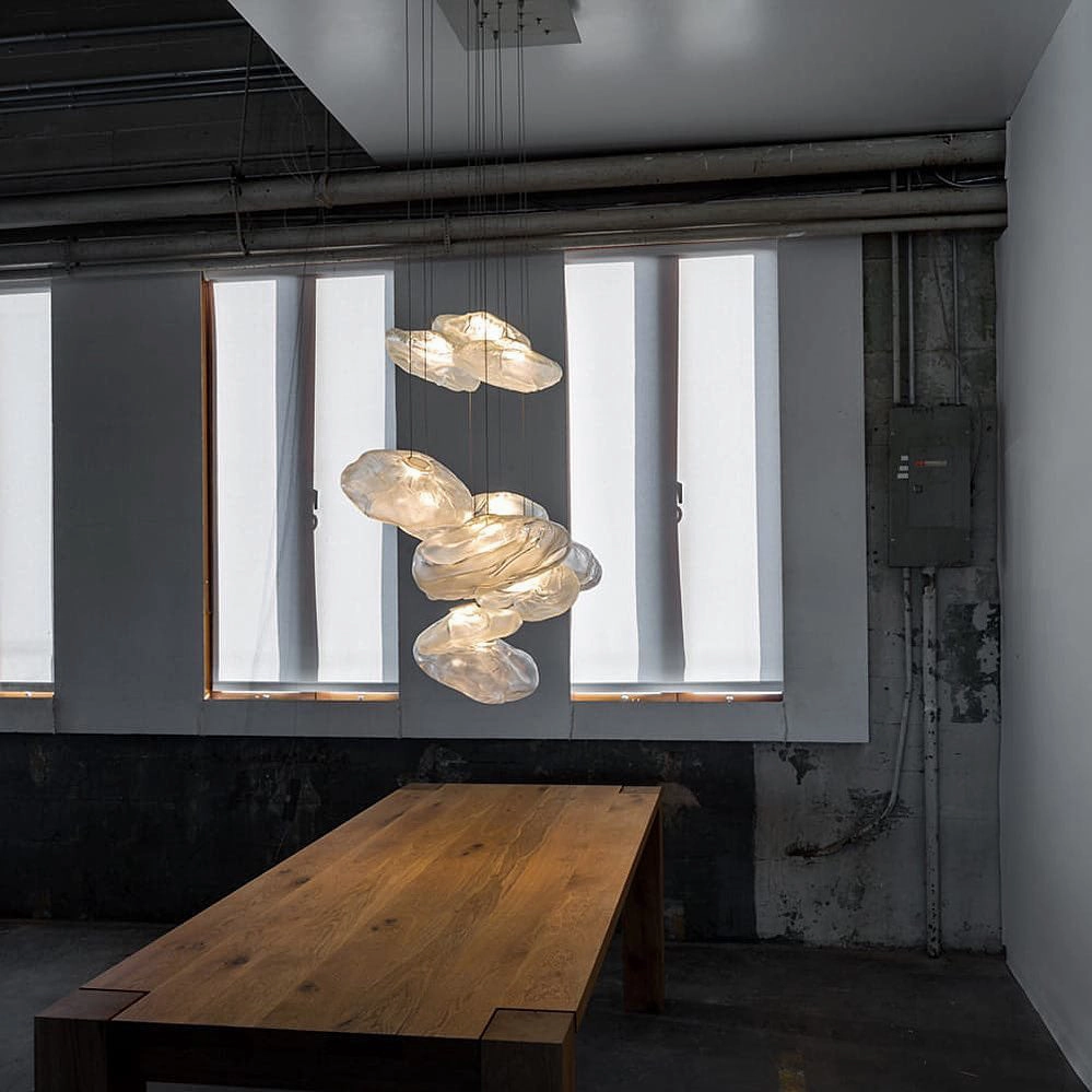Random 73 Glass Pendant Light