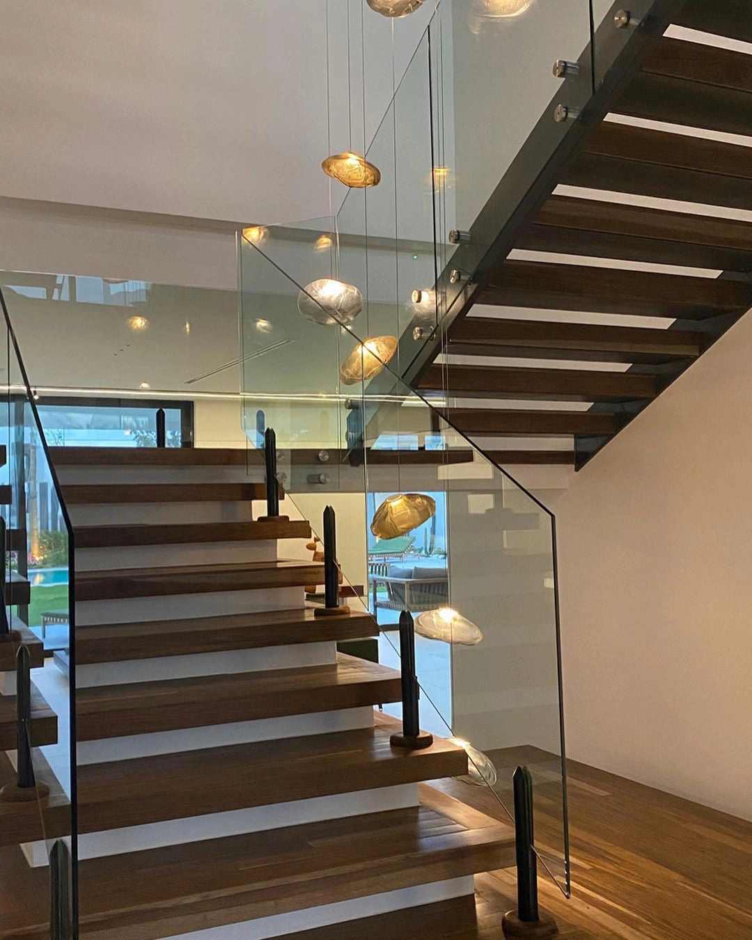 Random 73 Glass Pendant Light