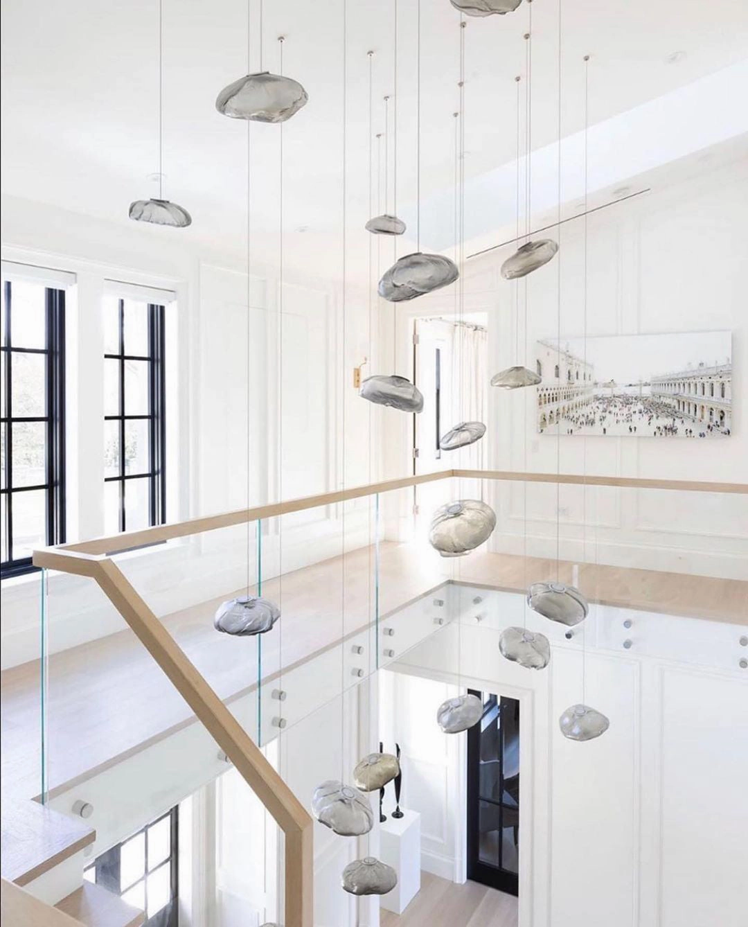 Random 73 Glass Pendant Light