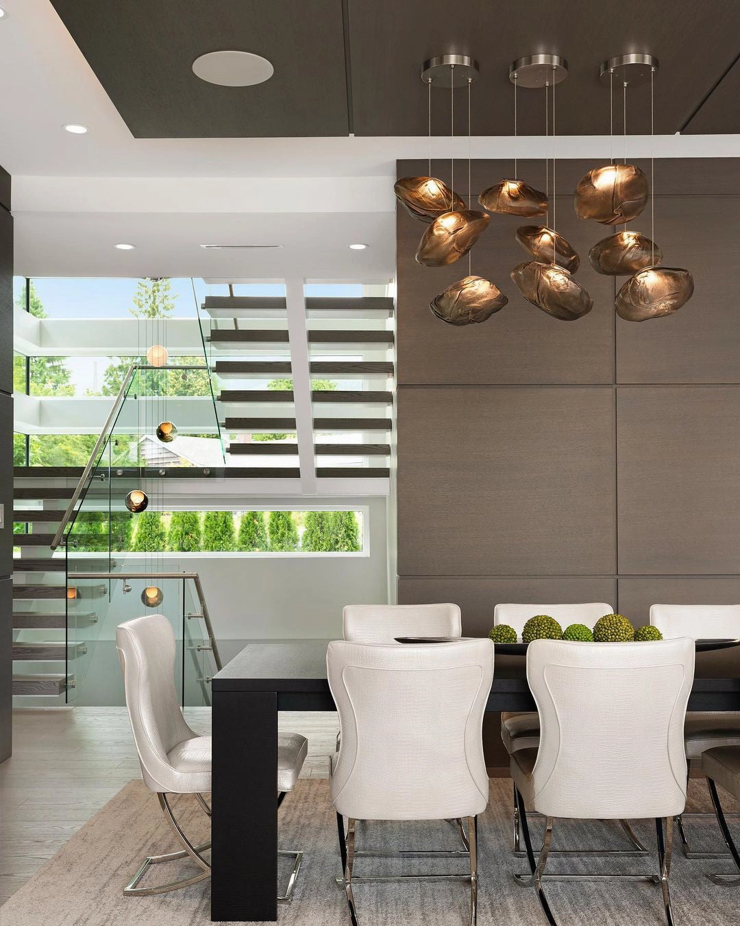 Random 73 Glass Pendant Light