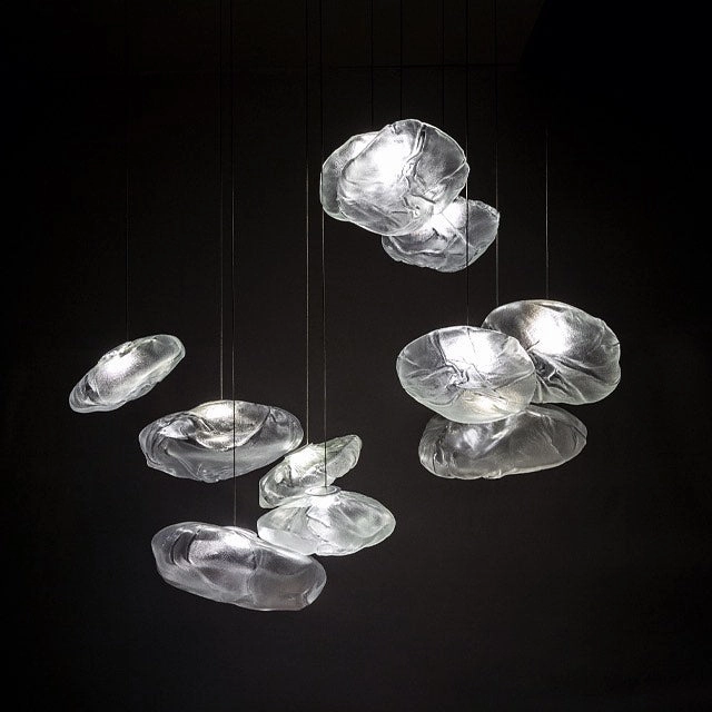 Random 73 Glass Pendant Light