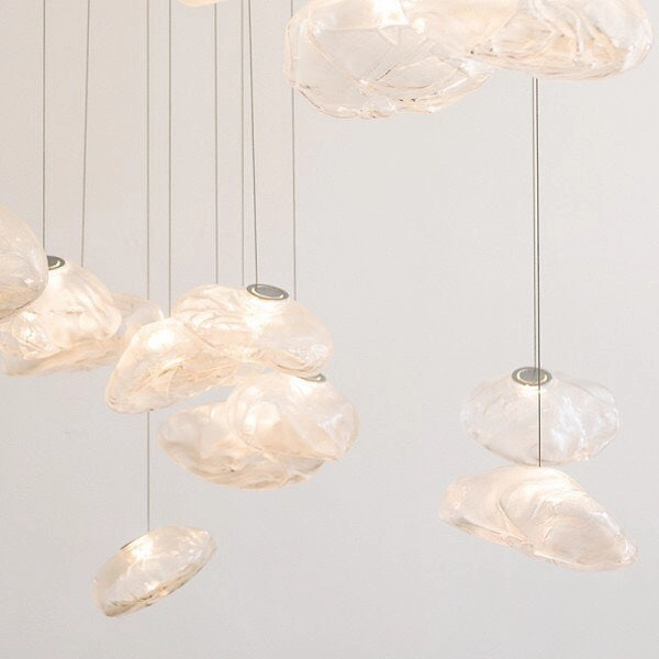 Random 73 Glass Pendant Light