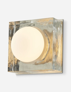 Ravi Square Sconce minimalist reading light
