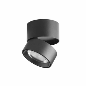 Ray Enkelt Spots Sort LED ambient lighting fixture