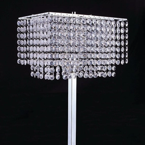 RENA Table Lamp, Hanging Crystal mini decorative bulb