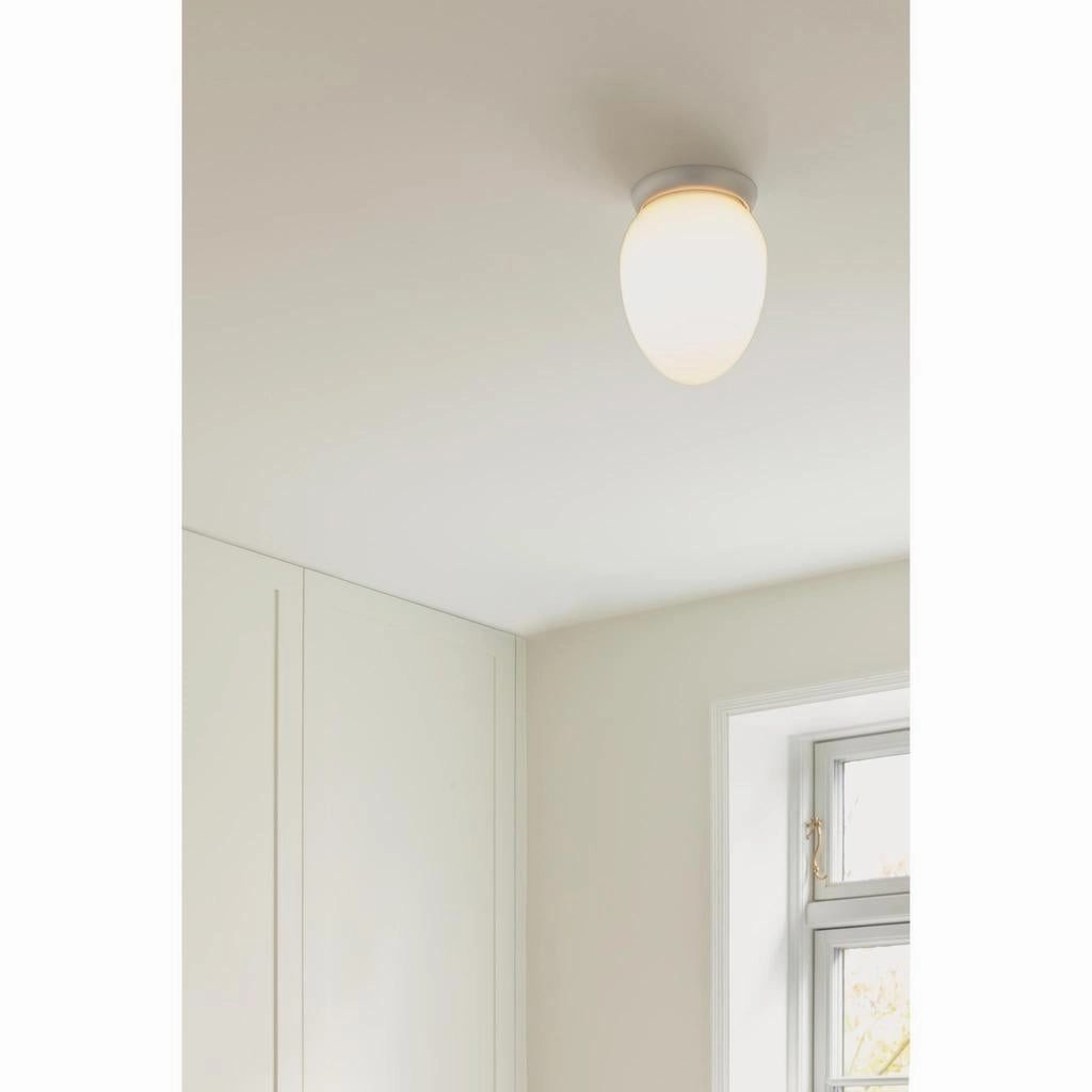 RIZZATTO 171 LOFTSLAMPE SATINGR/OPAL